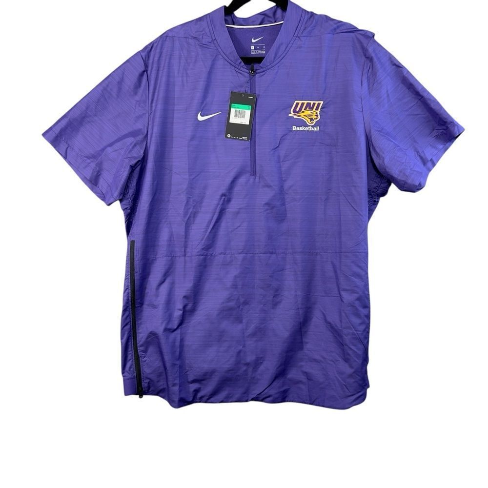 Nike Purple UNI Basketball Short-Sleeve Pullover